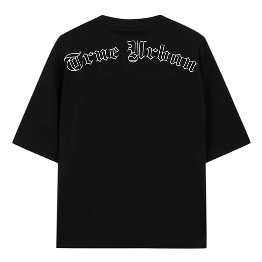 TRUE URBAN T SHIRT HEAVY PREMIUM OVERSIZED NEck