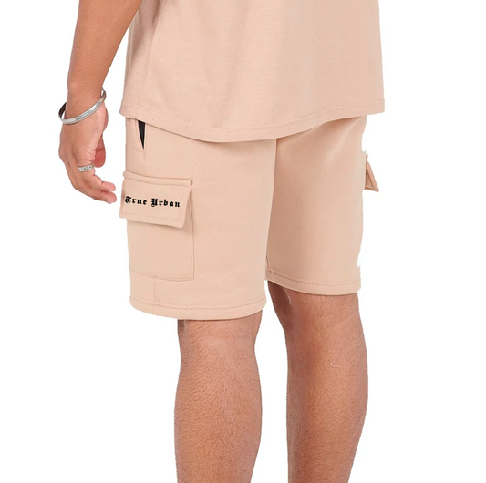 CARGO SHORTS LOGO BLACK